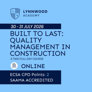 Built to Last: Quality Management in Construction (30-31 JULY 2026)