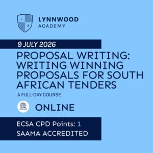Proposal Writing: Writing Winning Proposals for South African Tenders (9 JULY 2026)