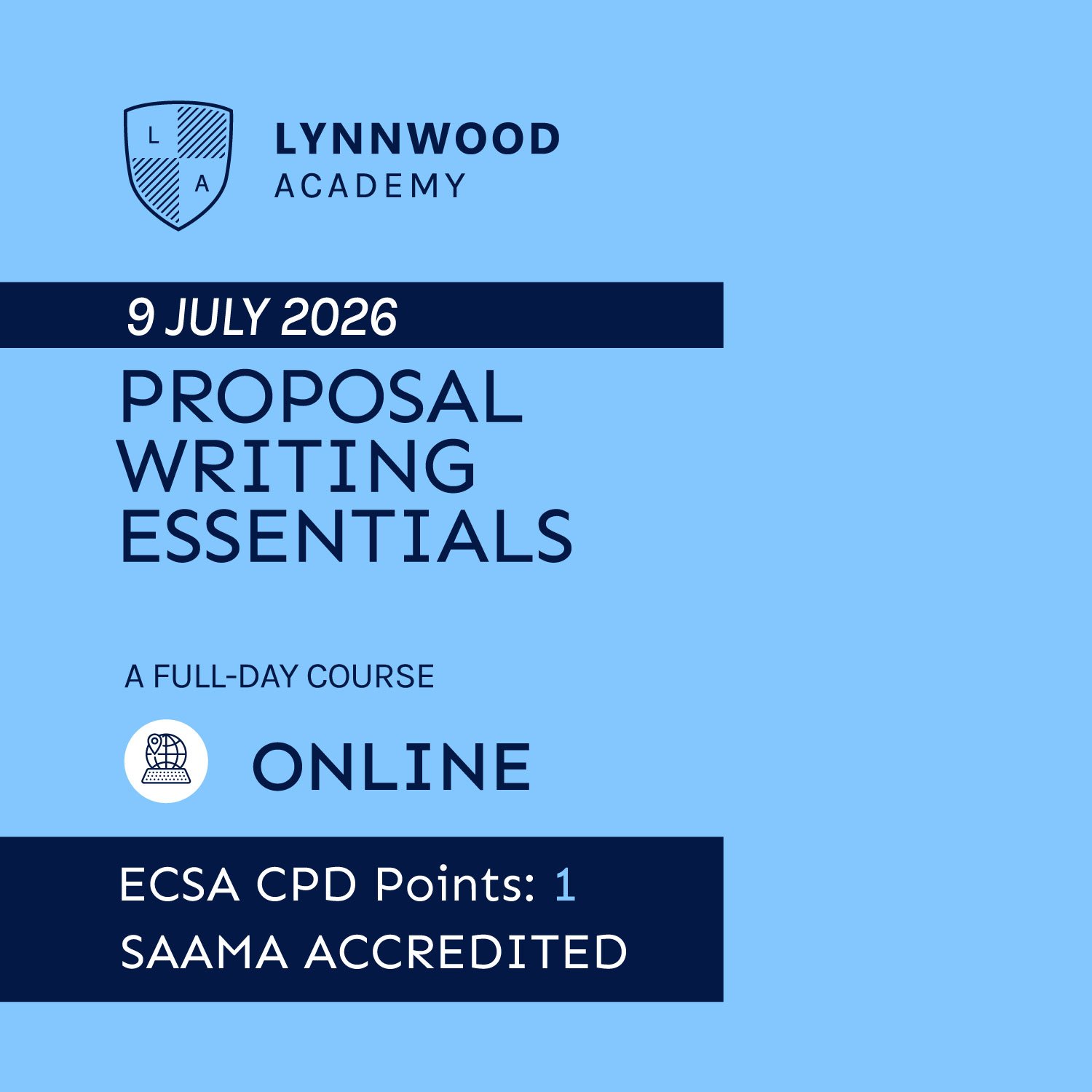 Proposal Writing Essentials (9 JULY 2026)