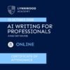 AI Writing for Professionals (13 OCT 2026)