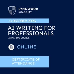 AI Writing for Professionals (13 OCT 2026)