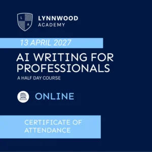 AI Writing for Professionals (13 APR 2027)