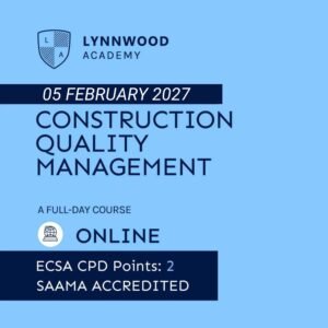 Construction Quality Management (5 FEB 2027)
