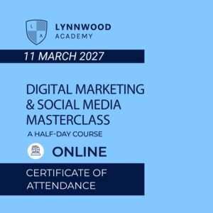 Digital Marketing & Social Media Masterclass (11 MAR 2027)